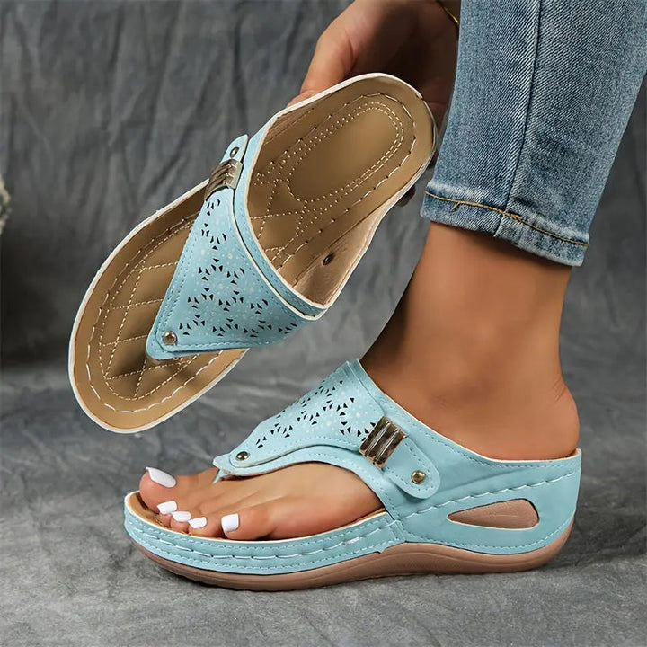 Élodie - Sandales compensées pour femme