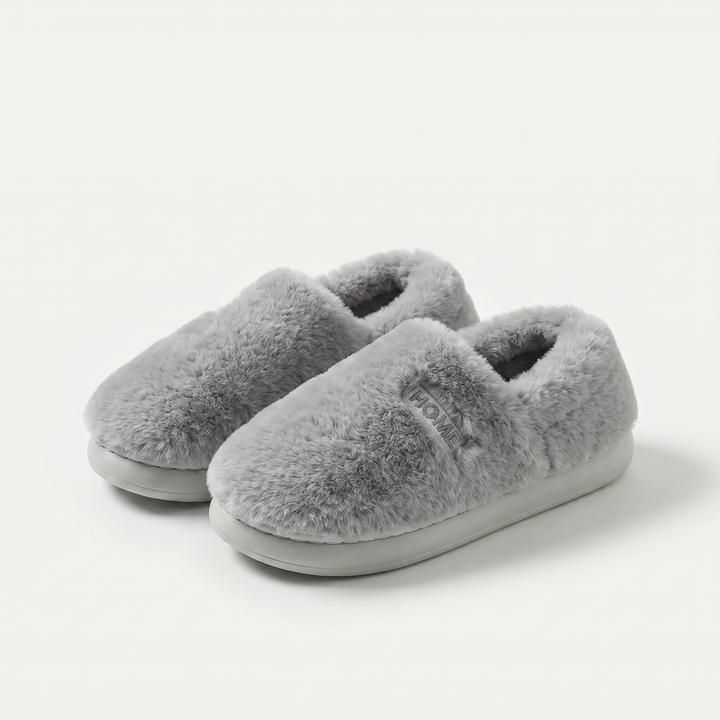 Accueil - Chausson rembourré en peluche
