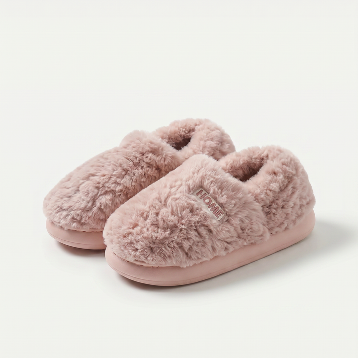 Accueil - Chausson rembourré en peluche
