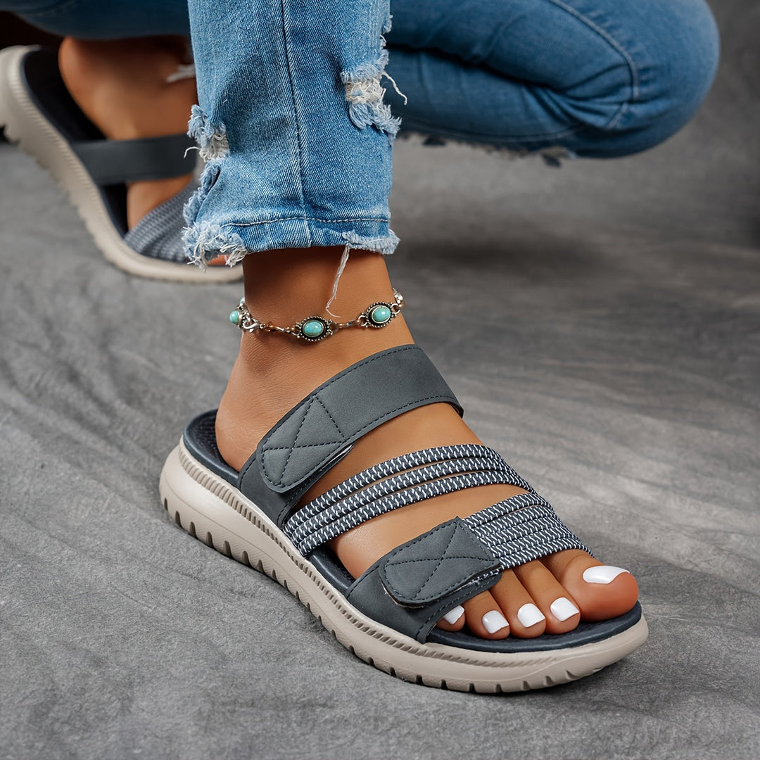 Cleo - Sandales confort sportives à plateforme