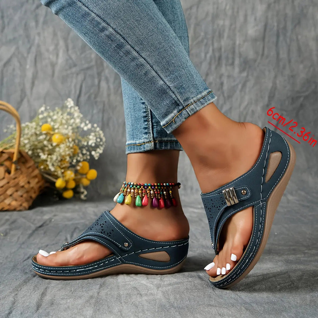 Élodie - Sandales compensées pour femme