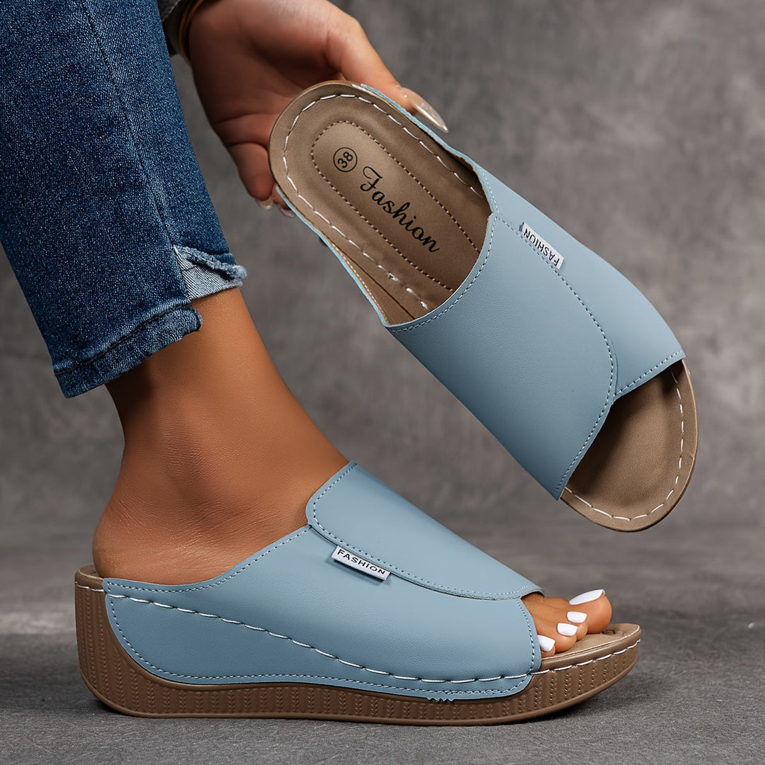 Indy – Mule confortable avec soutien de la voûte plantaire