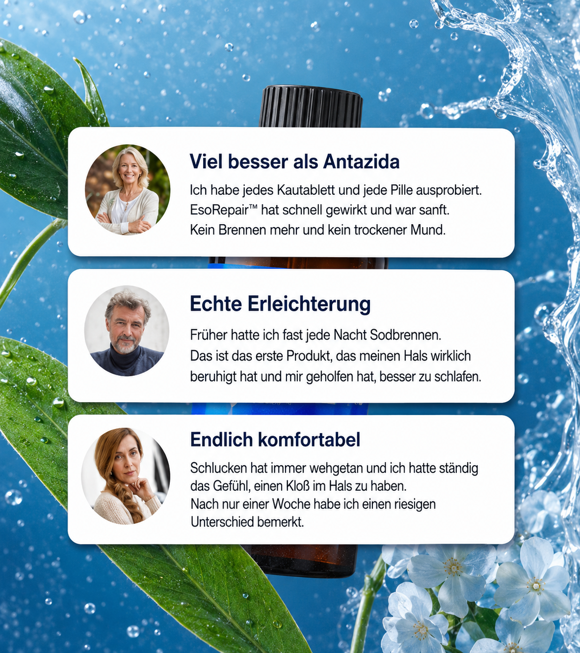 NEU: Die ultimative Nano-Formel für den Schutz der Speiseröhre
