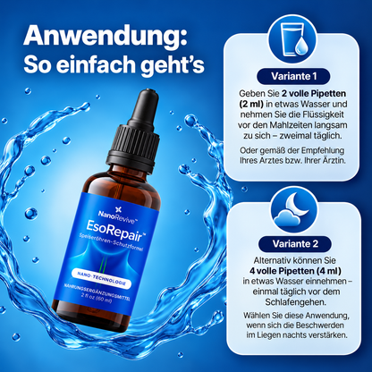 NEU: Die ultimative Nano-Formel für den Schutz der Speiseröhre