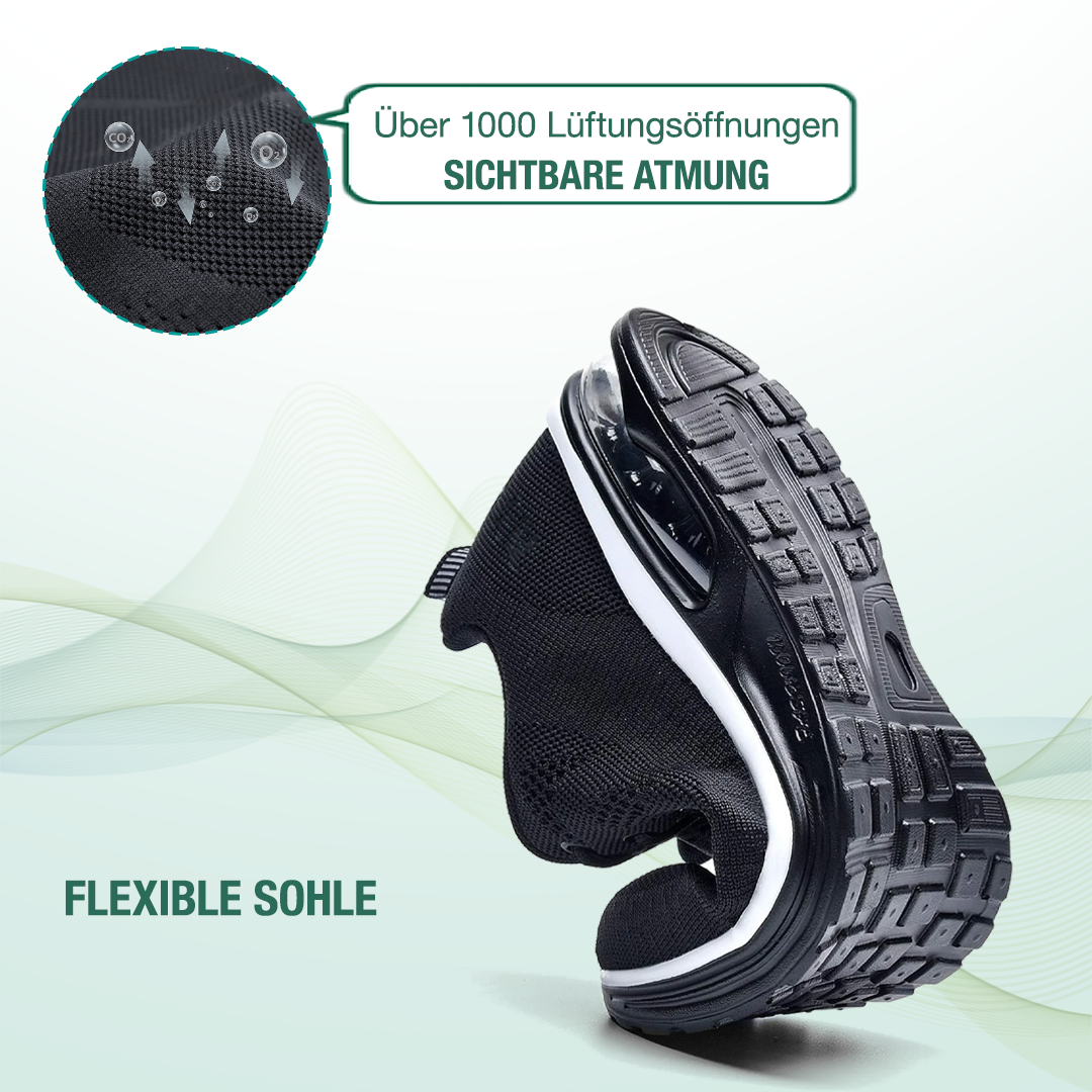 Chaussures orthopédiques SanoWalk - Tout en noir