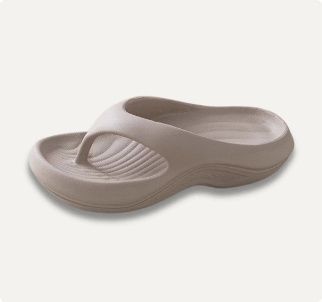 Maya – Tongs confortables avec support doux de la voûte plantaire