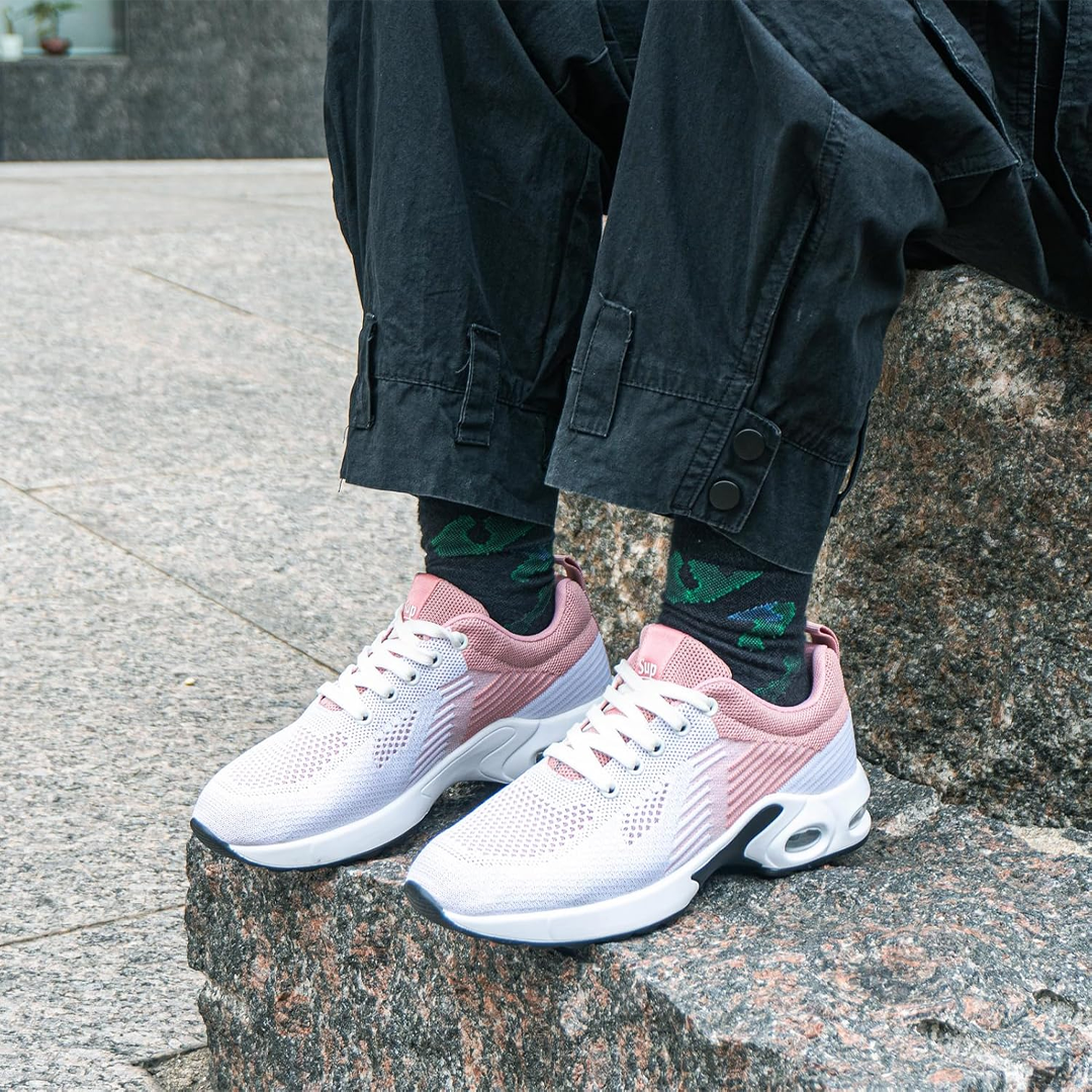 Chaussures orthopédiques WalkMora - Blanc rose