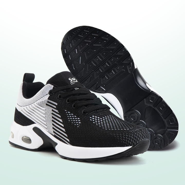 Chaussures orthopédiques WalkMora - Blanc Noir