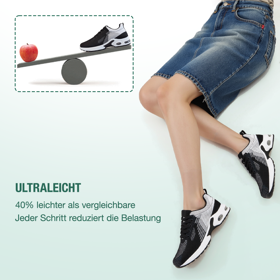Chaussures orthopédiques WalkMora - Blanc Noir