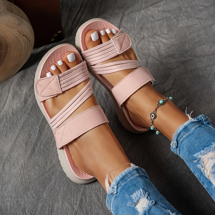 Cleo – Sandales compensées confort sportives