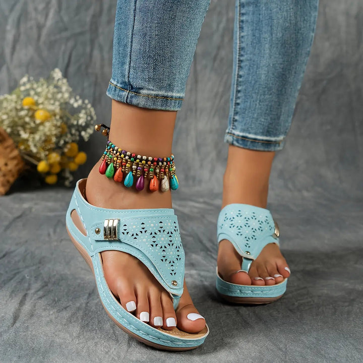 Élodie - Sandales compensées pour femme