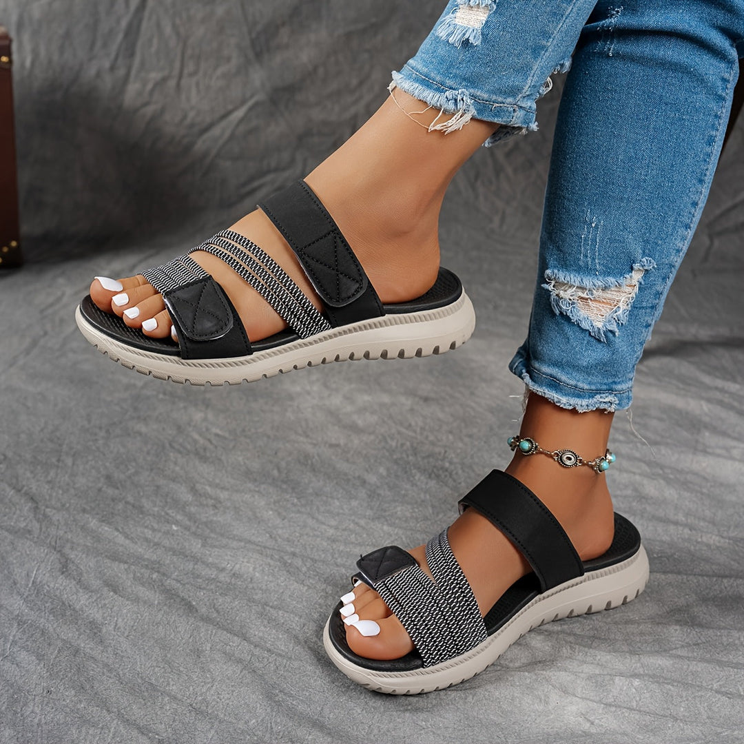 Cléo - Sandales compensées confort sport