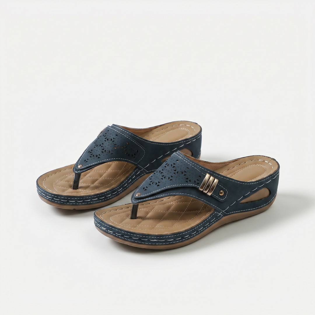 Élodie - Sandales compensées pour femme