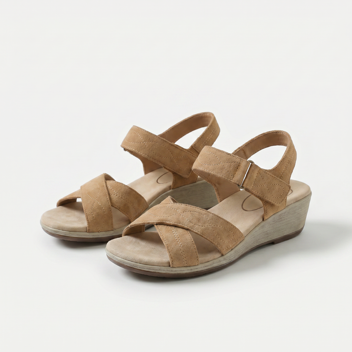 Holly – Élégance chaleureuse en taupe doux