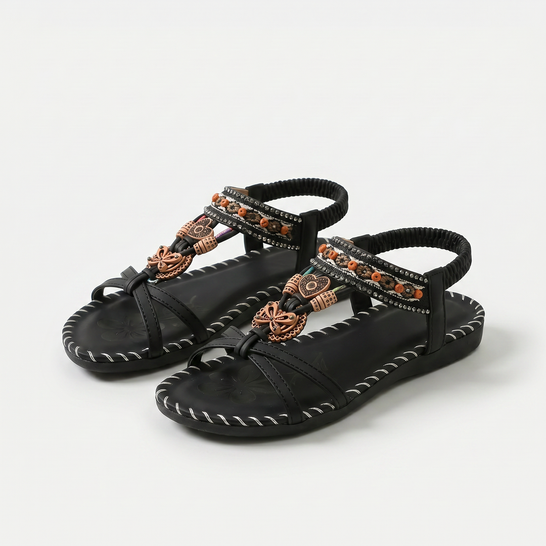 Nada – Sandales orthopédiques style Ibiza pour confort et élégance