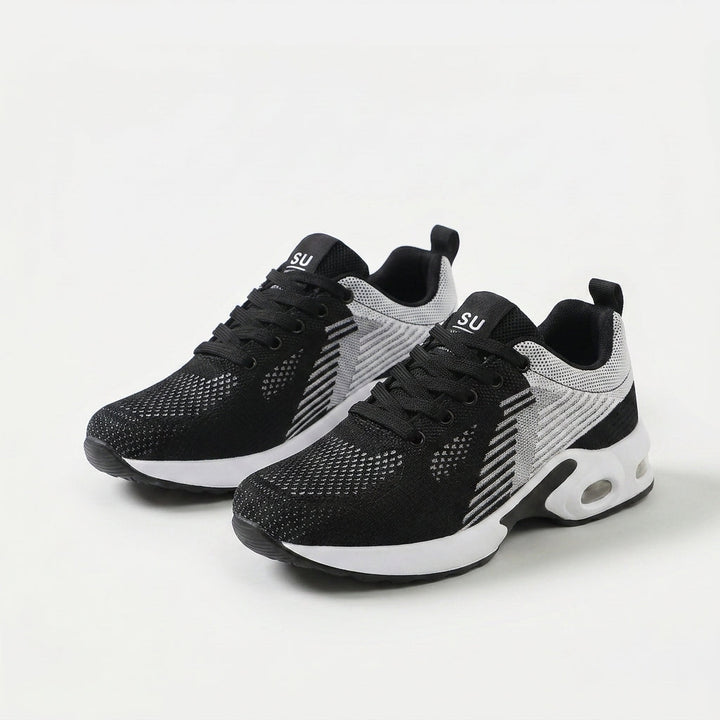 WalkMora Chaussures Orthopédiques - Blanc Noir