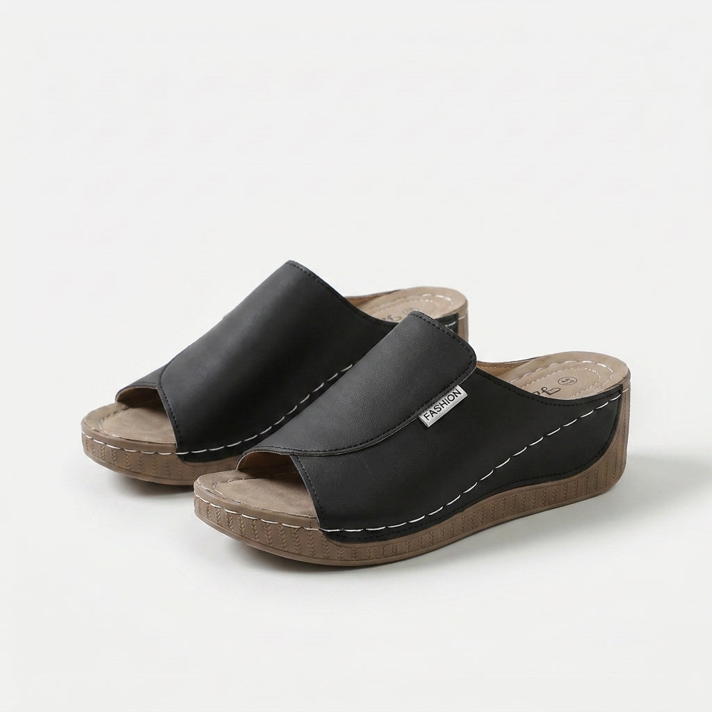 Indy – Mule confortable avec soutien de la voûte plantaire