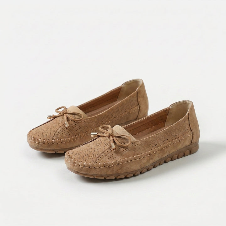 Sabine – Mocassins confortables et souples avec nœud délicat