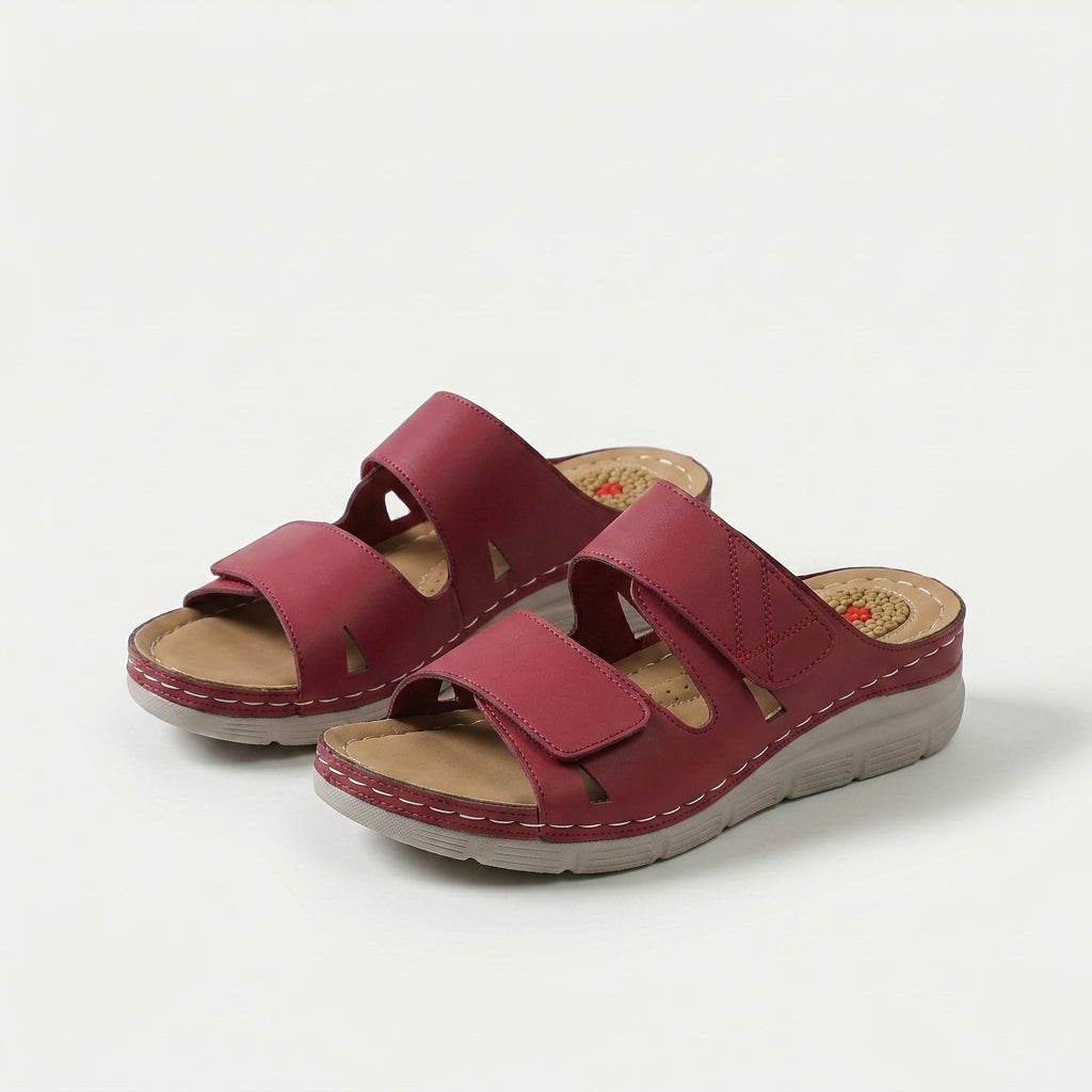 Dalia - Sandale confortable avec semelle intérieure massante